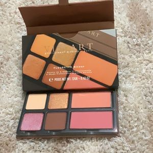 Viseart Fleurette Bisous eyeshadow and blush palette